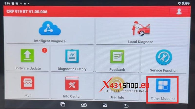 How to connect LAUNCH CRP919EBT and X431 Key Programmer