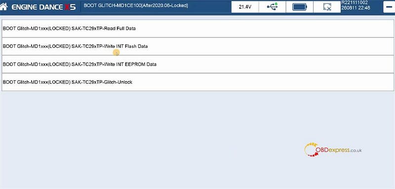 EngineDance X5 Unlock 2020+ Bosch MD1CE100 MD1CS003 ECUs