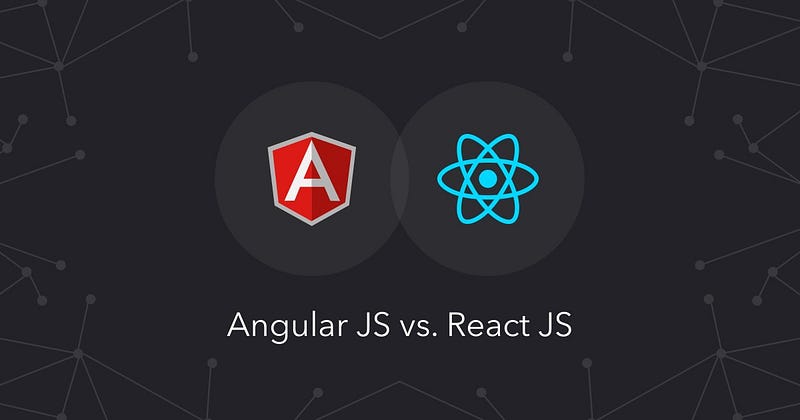 A survey determined @angularjs🅰 & @reactjs⚛ rule the frontend landscape. But which one wins?