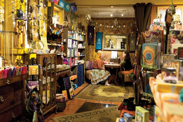 Stone Moon Tarot reading room