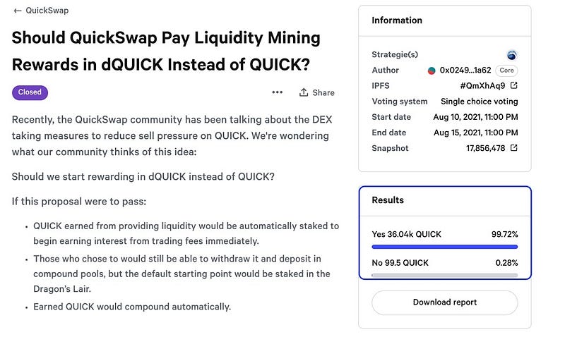 2021-09-15_You-Voted--We-Listened--QuickSwap-Will-Pay-Liquidity-Mining-Rewards-in-dQUICK-6ebcb826359b