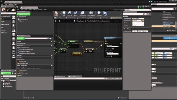 Mitch's VR Lab Ep04 - #UE4 - Advanced Teleportation Mechanic #vr #gamedev