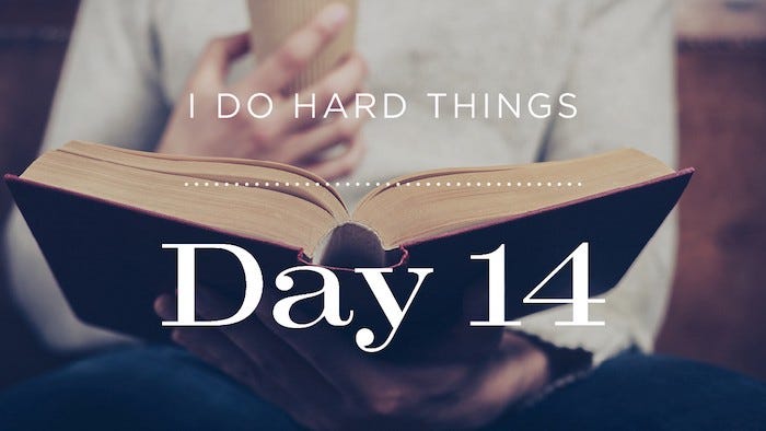2019 Zero Draft Thirty September Challenge: Day 14