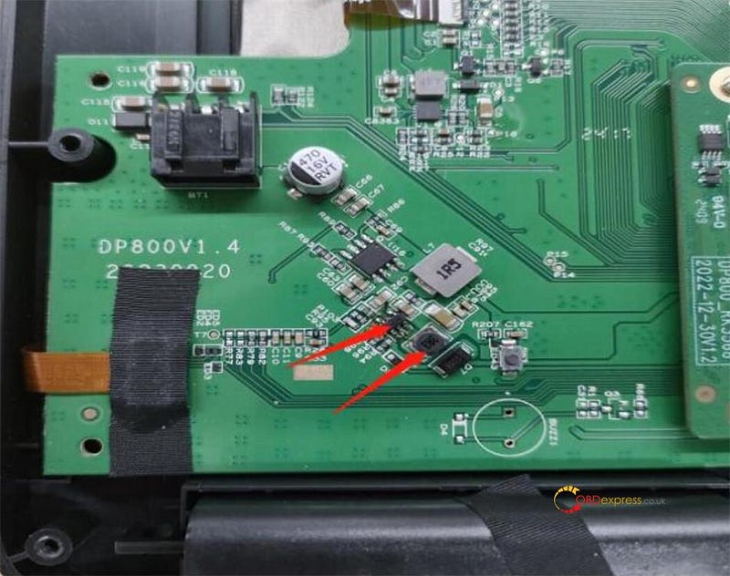 How to Repair OBDSTAR X300 Classic G3 Cannot Start Up
