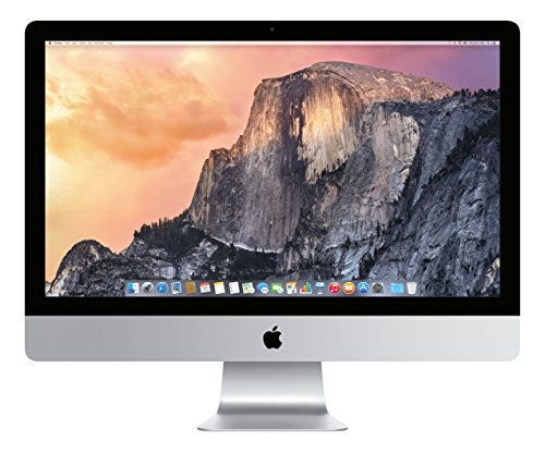 Apple iMac MF885LL/A 27-Inch Desktop (3.3 Ghz Quad-core processor,1 TB Hard Drive,8GB DDR3L)