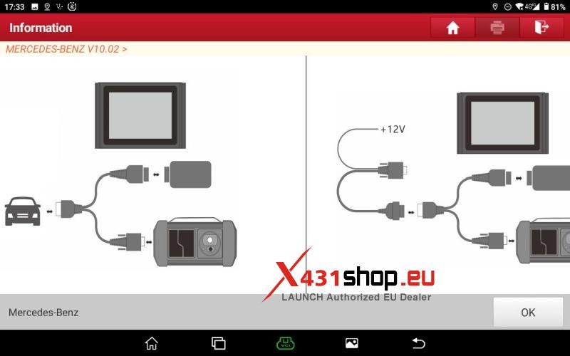 How to Reset Benz VGS3 NAG2 TCU with LAUNCH X431 PRO5