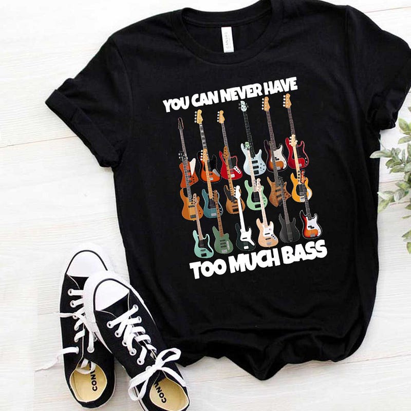 electric guitar t shirt you can play