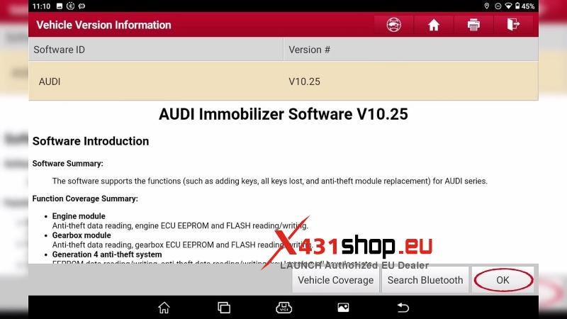 Launch X431 IMMO Plusを使用してAudi A4のキーをプログラムする方法