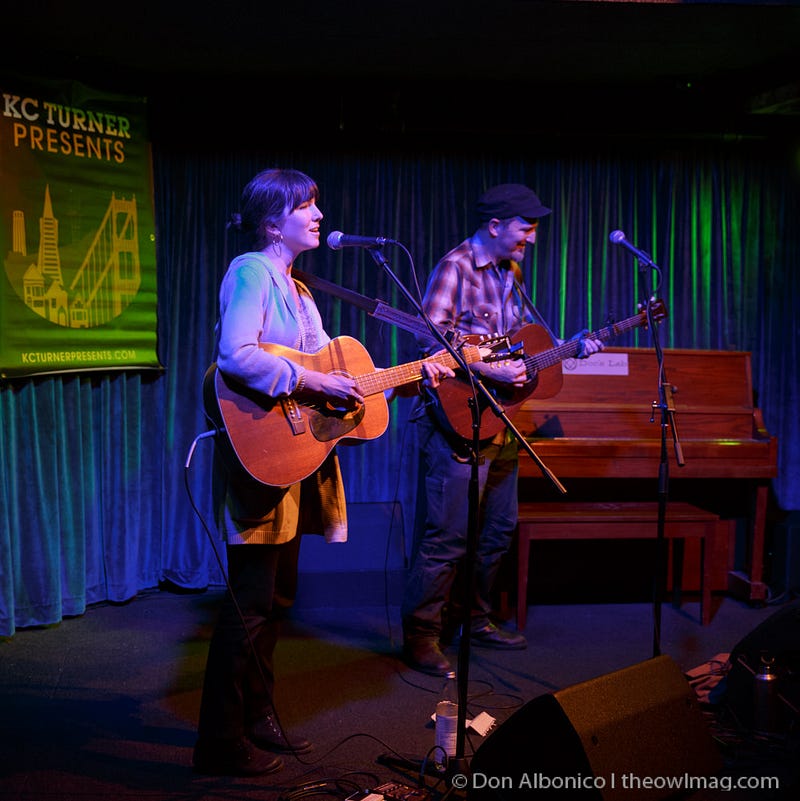 Anna Tivel & Peter Mulvey @ Doc's Lab, San Francisco 4/2/16