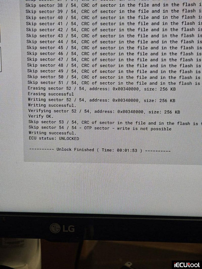 MMS Flex Read and Write PSA VD56.12 ECU in Boot