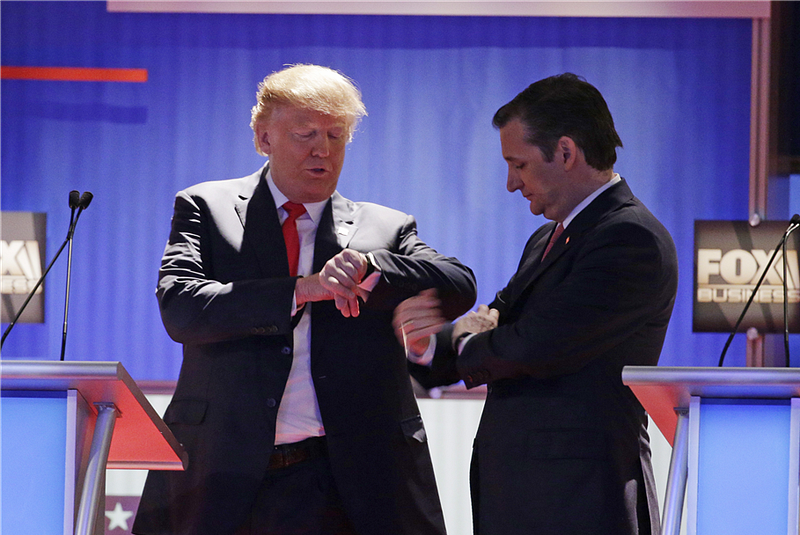 Trump Cruz Fox