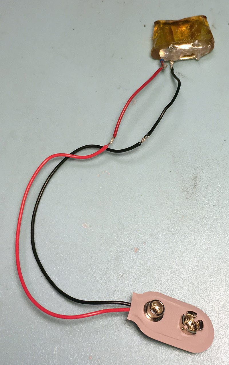 9V電池用のスナップ