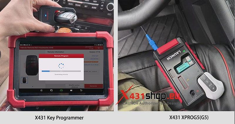 LAUNCH X431 IMMO PLUS Add Keys for 2023 Toyota Venza