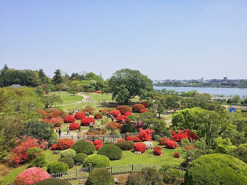Mito’s Kairaku-en garden in Ibaraki Prefecture