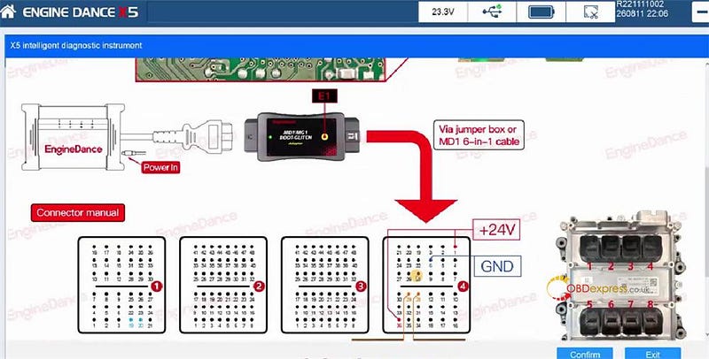 EngineDance X5 Unlock 2020+ Bosch MD1CE100 MD1CS003 ECUs