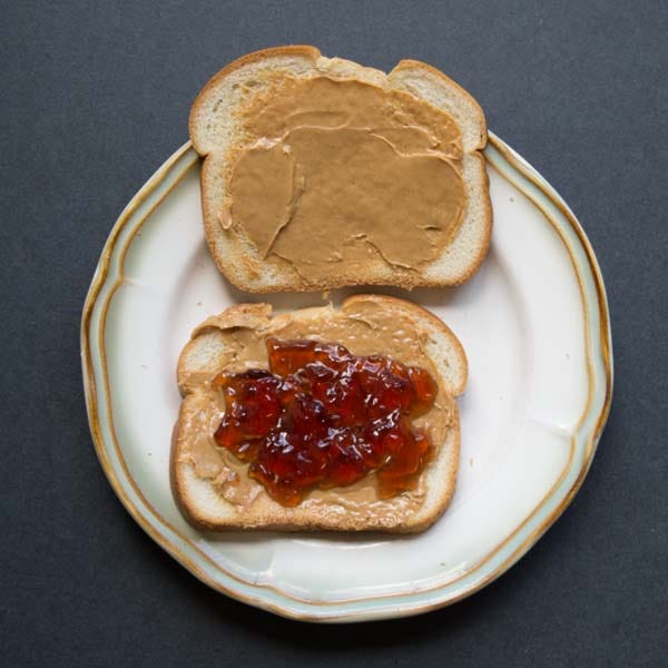 Easy Peanut Butter and Jelly Panda Sandwiches for the freezer. Make a huge batch for school lunches, and save tons of money. Frugal steps!