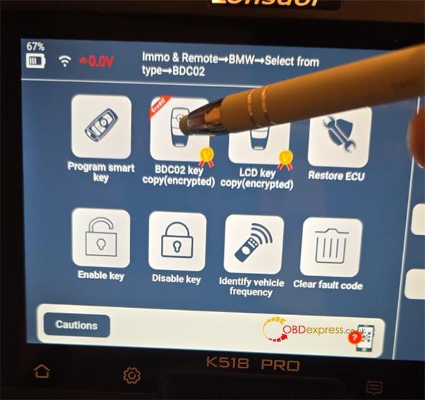 Lonsdor K518 Pro Update_Support BMW BDC3 VAG MQB49 5C 5D