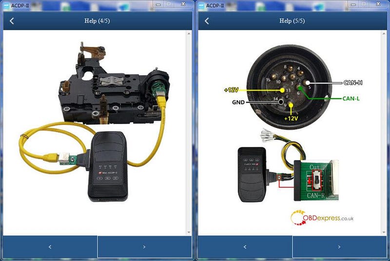 Yanhua ACDP2 with Module 36 Clone ZF-TC1782 TC275 TC277 Gearbox