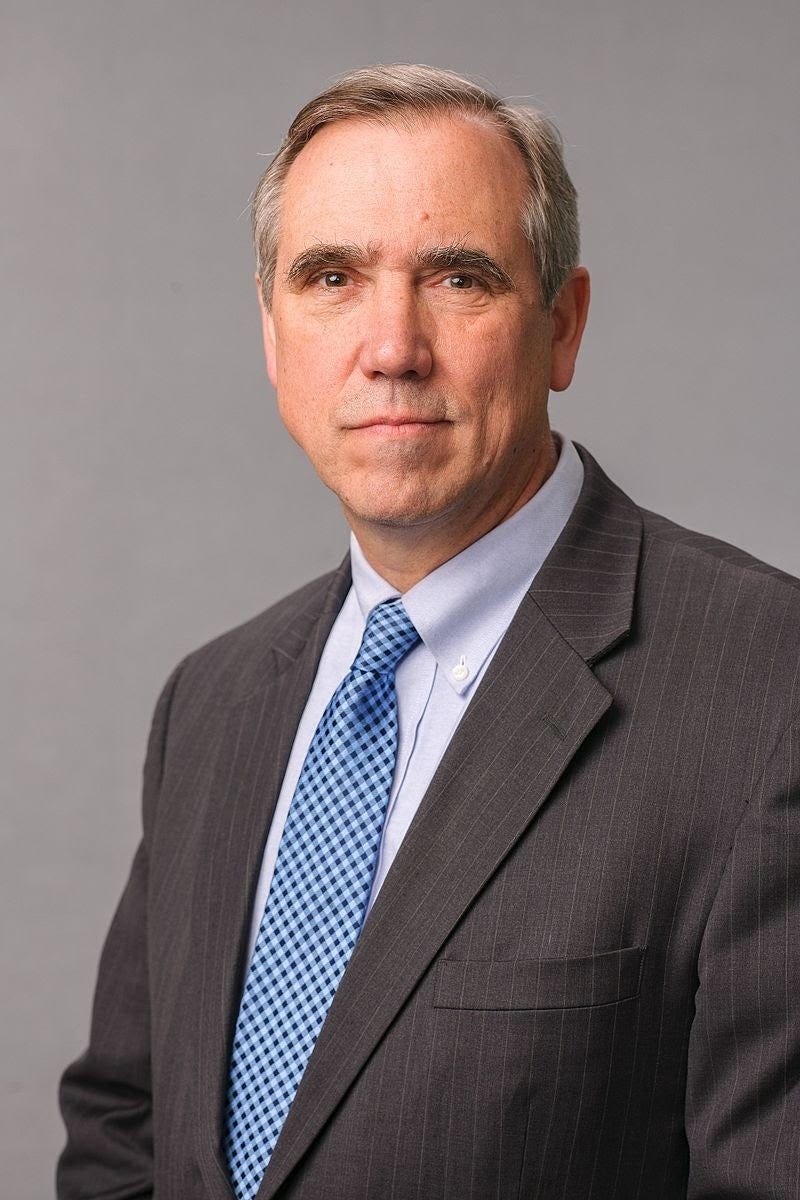 Official portrait of Senator Jeff Merkley