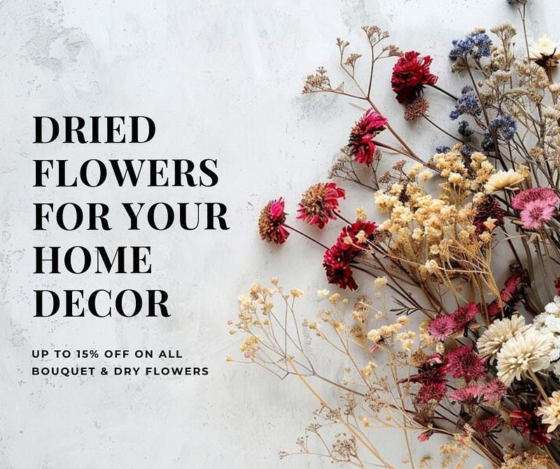 Dried Flowers Are in Style: How to Use Them in Your Home