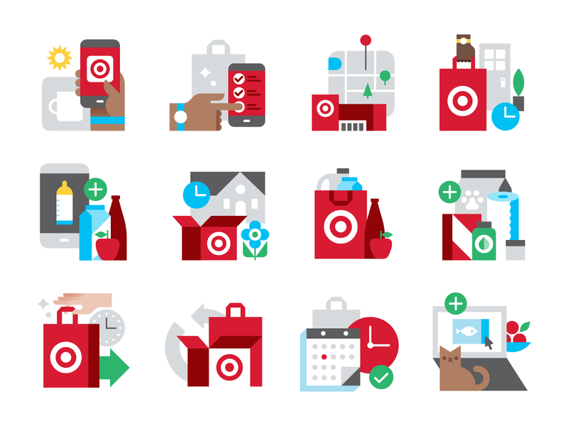 Target icons by Eight Hour Day