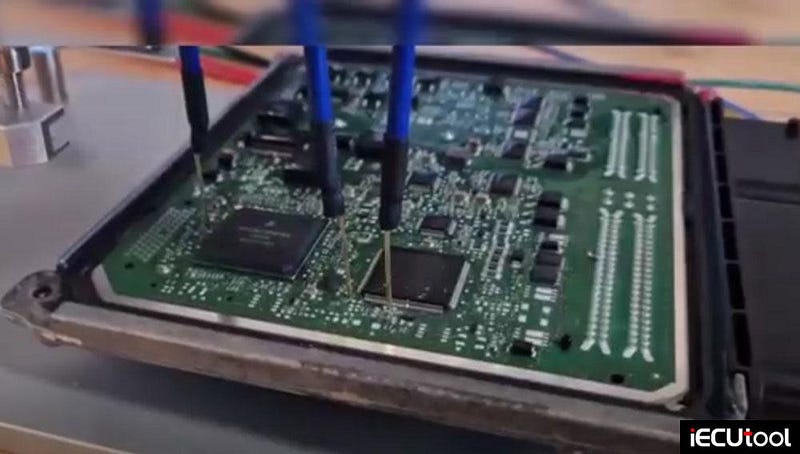 FormulaFlash Read and Write VW Delphi DCM6.2V ECU in Boot