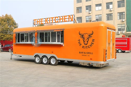 food trailer with grill