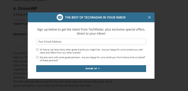 Check the TechRadar.com website, where they promise to give exciting offers to their customers