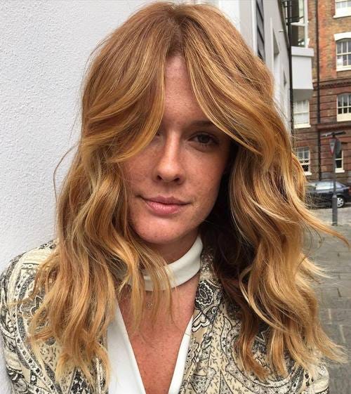 Tousled texture for Long Face