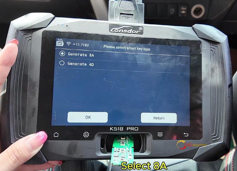 Lonsdor K518 Pro Programs 2016 Toyota RAV4 All Keys Lost