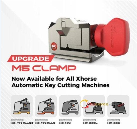Xhorse M5 Clamp - The Key to Efficient Key Cutting