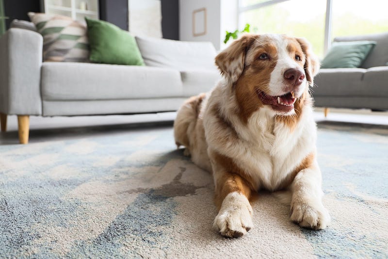 Pet stain removal
