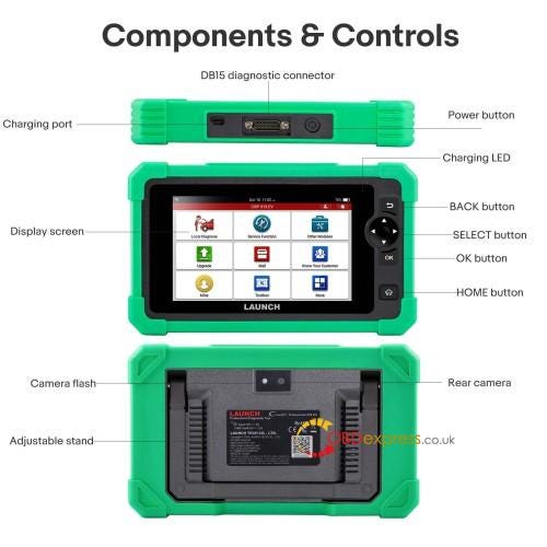 LAUNCH X431 CRP919 EV Function, Coverage, Specification