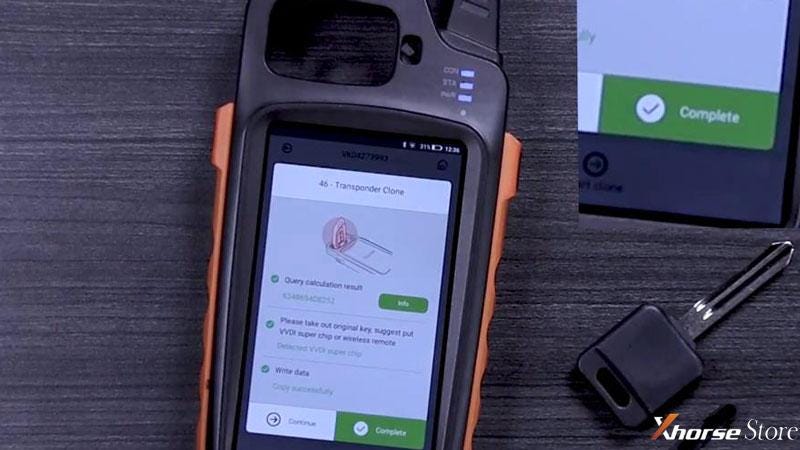 Xhorse super chip used in 2015 Nissan Rogue