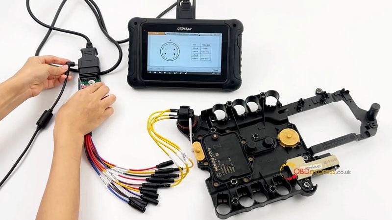 OBDSTAR DC706 Erase Benz SIEMENS VGS2-NAG2 TCM Data