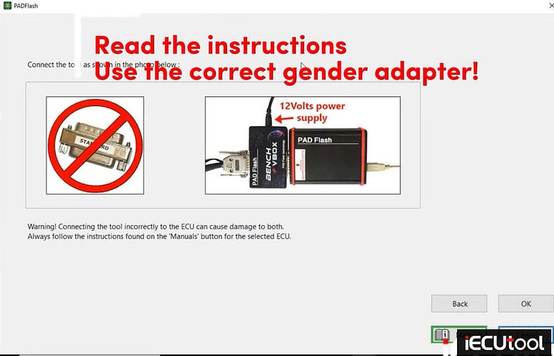 PADFlash Read and Write Benz CRD3.10 ECU via OBD and Bench