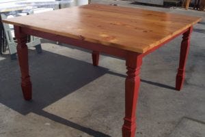 kitchen table woodworking plans