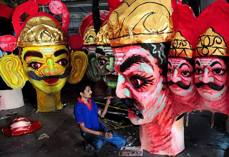 dussehra festival india photos