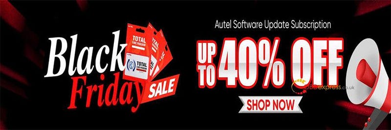 Autel Software Update Black Friday Sale