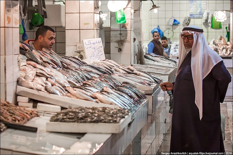 Kuwait Fishmarket / Рыбный рынок в Кувейте