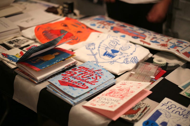 The bold zine collective Rand Paul, the brainchild of artists Rand Renfrow and Paul Windle.