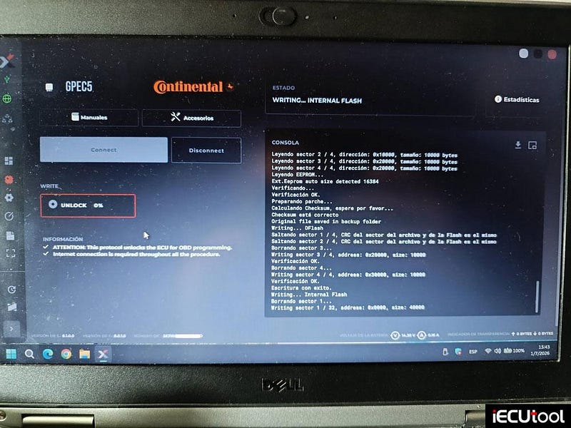 Flex Unlock Dodge RAM 1500 GPEC5 ECM Successfully