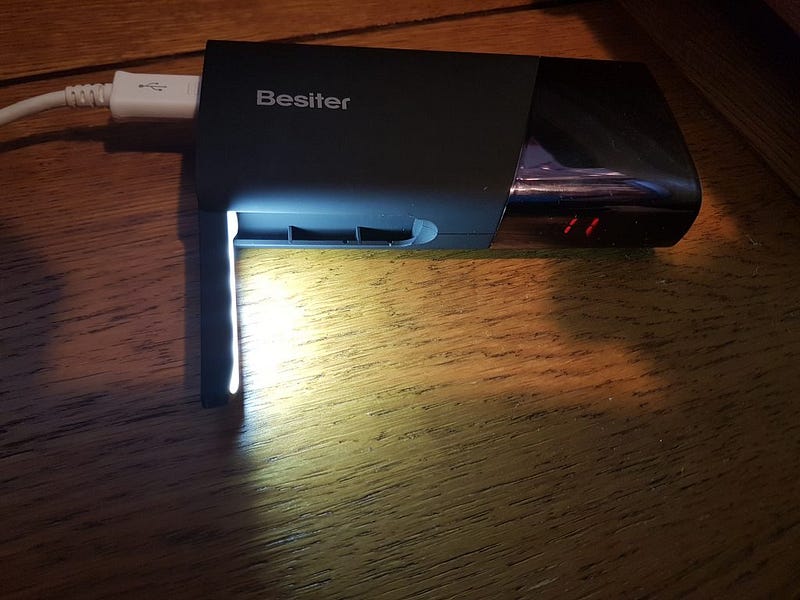Besiter with Torch