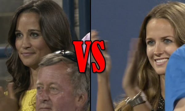 Pippa Middleton and Kim Sears Cheer On Andy Murray