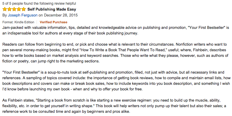 How to write a best seller self help book