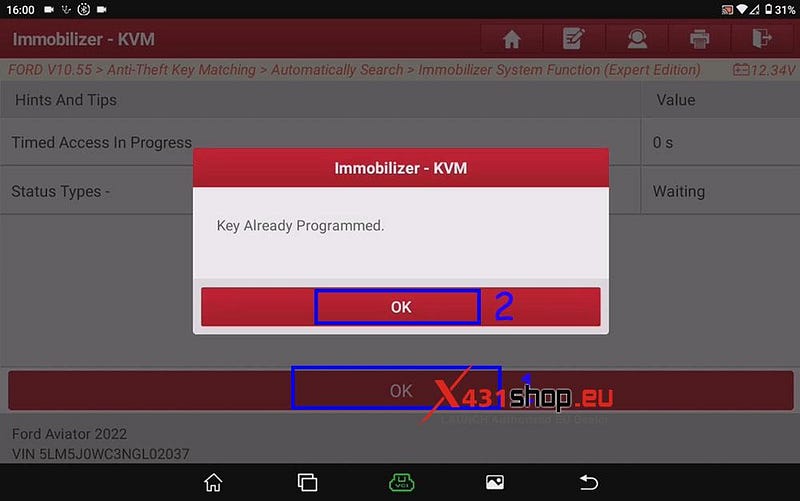 LAUNCH X431 IMMO PLUS_Ford Edge Key Programming Guide