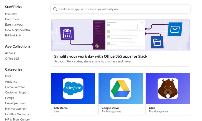 Google Drive  Slack App Directory