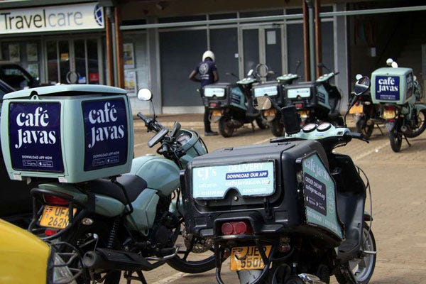Cafe Javas in Nairobi.