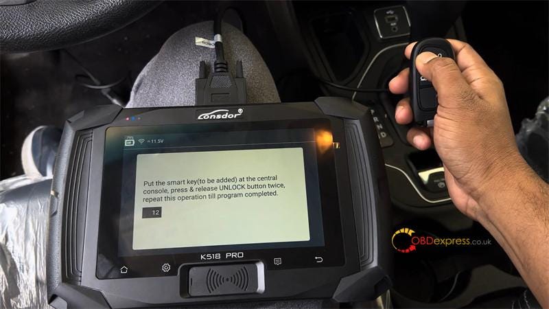 Lonsdor K518 Pro Program 2019 Jeep Cherokee All Key Lost OK