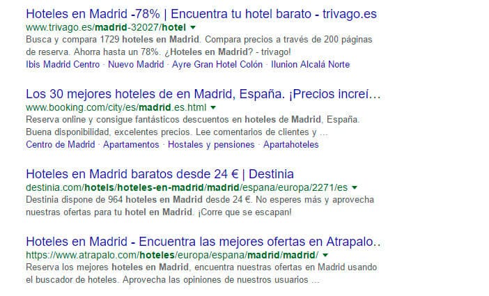 Resultado de google